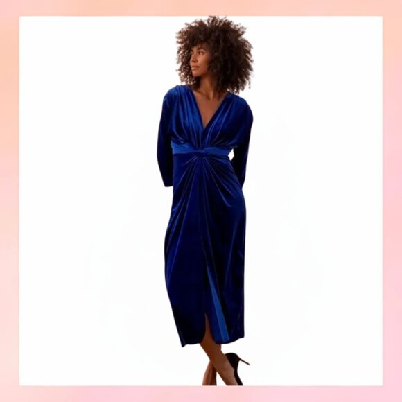 Dresses & Skirts - Velvet Elegance : Royal Velvet Dress – A Statement of Luxury